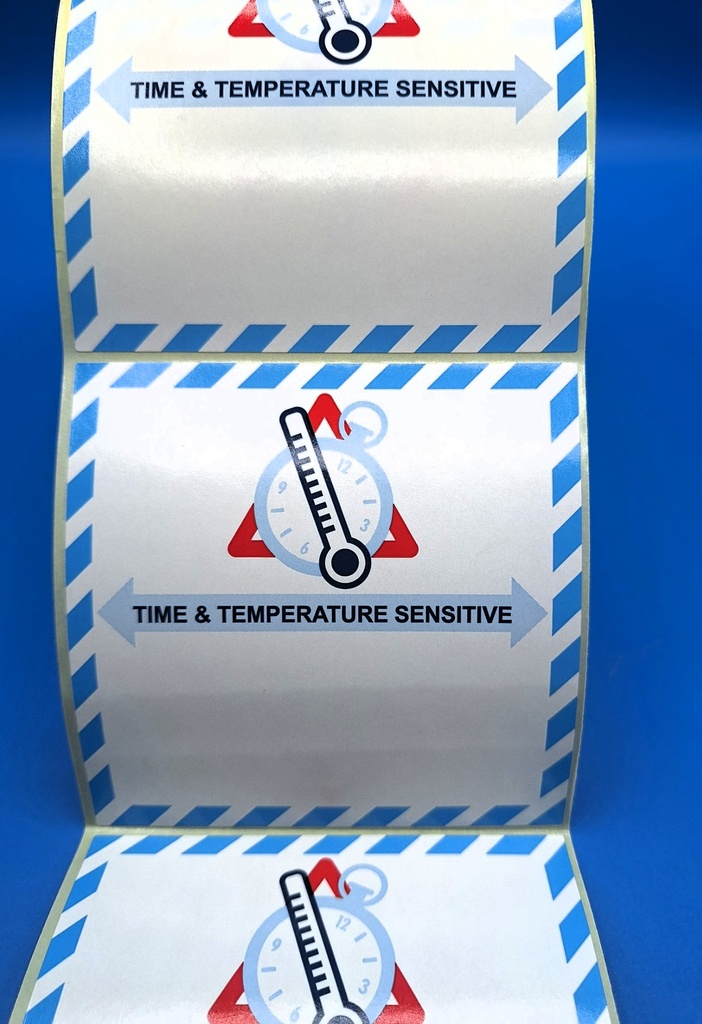 ETIQUETA TIME & TEMPERATURE SENSITIVE BOBINA 