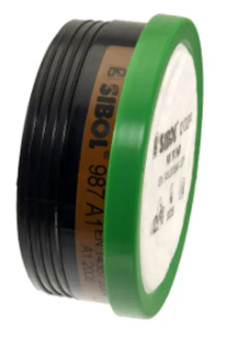 FILTRO MASCARA SERIE 987 - A1B1E1K1 + FILTRO PARTIÍCULA P2