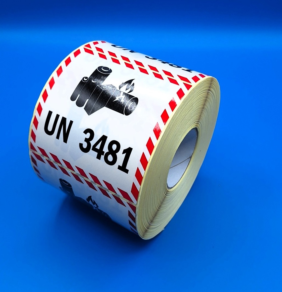 [ET023] BATERIA DE LITIO UN 3481 - 100X100 mm - BOBINA