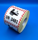 [ET023] BATERIA DE LITIO UN 3481 - 100X100 mm - BOBINA
