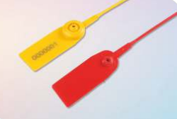 Precinto Seguridad Contenedor - Redondo con cierre metálico - Largo 268 mm