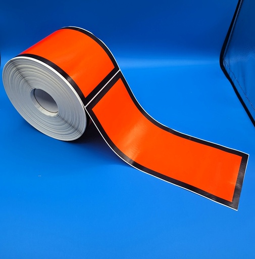 [PN003] PANEL NARANJA 300X120 mm - SIN TEXTO